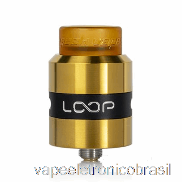 Vape Eletrônico Geek Vape Loop 24mm Rda Gold